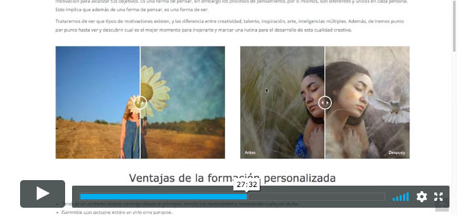 Como hacer mi página web de fotografía