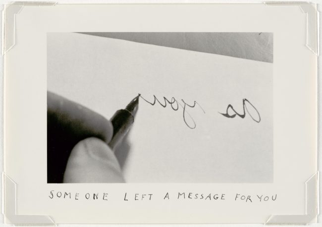 Someone Left a Message for You